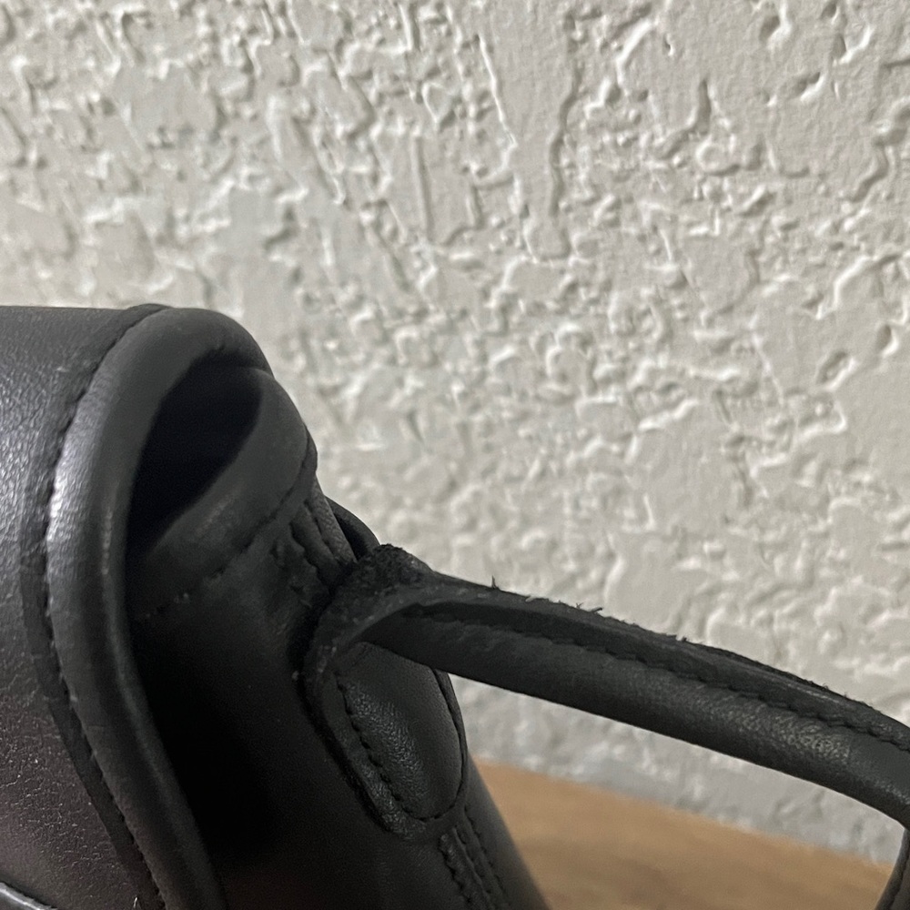 Coach Black Leather Crossbody Bag - Picture 7 of 8